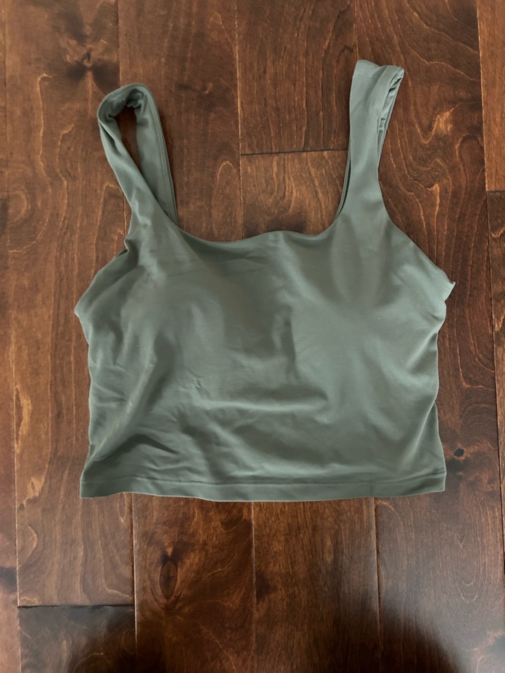 Athleta Transcend Square Neck Crop Sports Bra D-DD - Size L